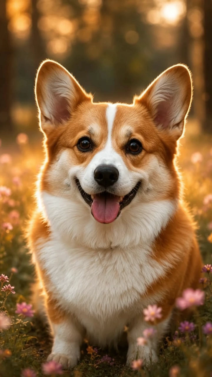AI 生成的逆光特写大片